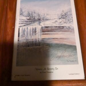 Fred Thrasher Winter At Seventy Six small framed print 2001